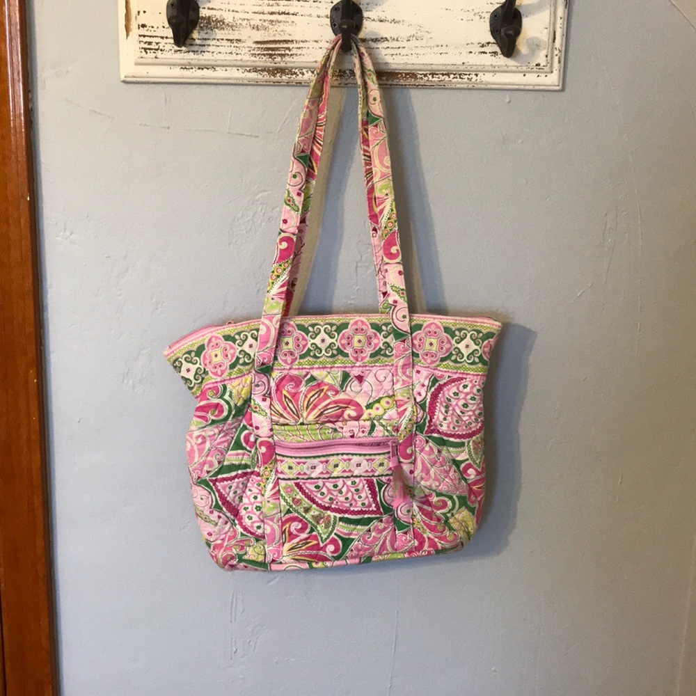 Pinwheel Pink Vera Bradley Tote